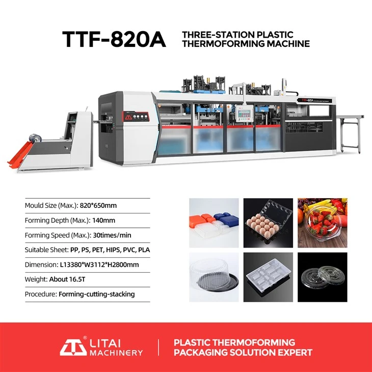 Snack Container Forming Machine