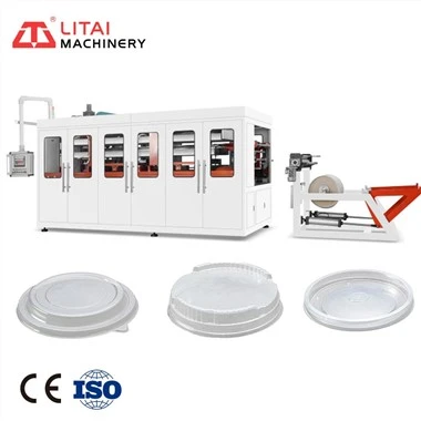 Máquina termoformadora automática de tapa de taza de proveedores profesionales